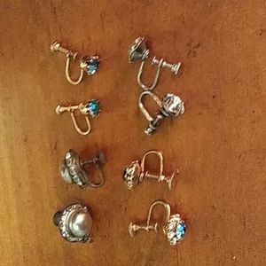 💐 Bundle of Vtg Screwback Earrings